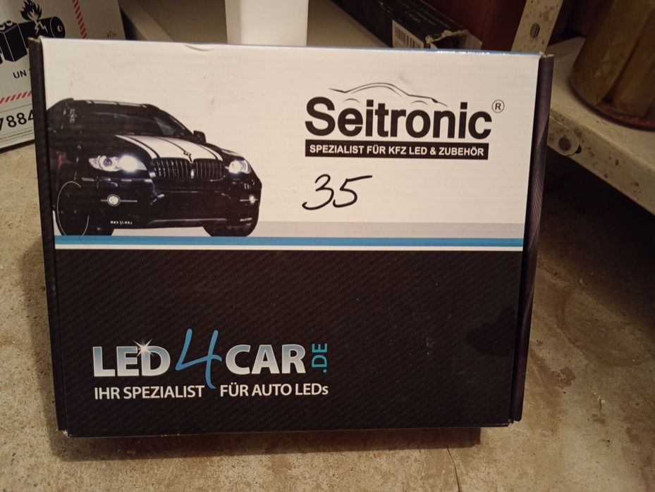 4×białe RINGI do BMW