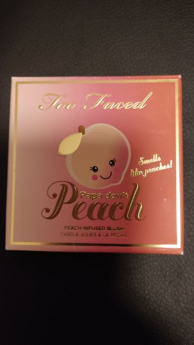 Oryginał_ Róż do policzków Too Faced Papa Don'T Peach Blush
