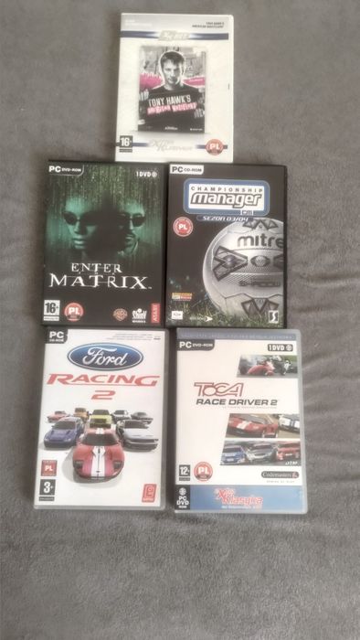 Gry na PC 60 płyty CD/DVD