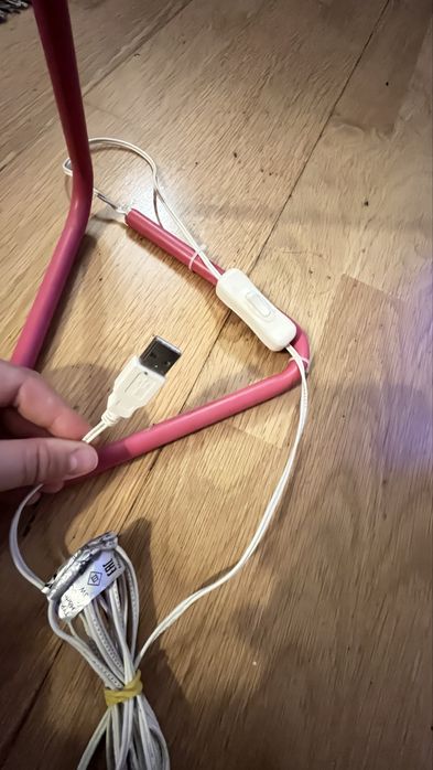 Candeeiro recarregável  USB