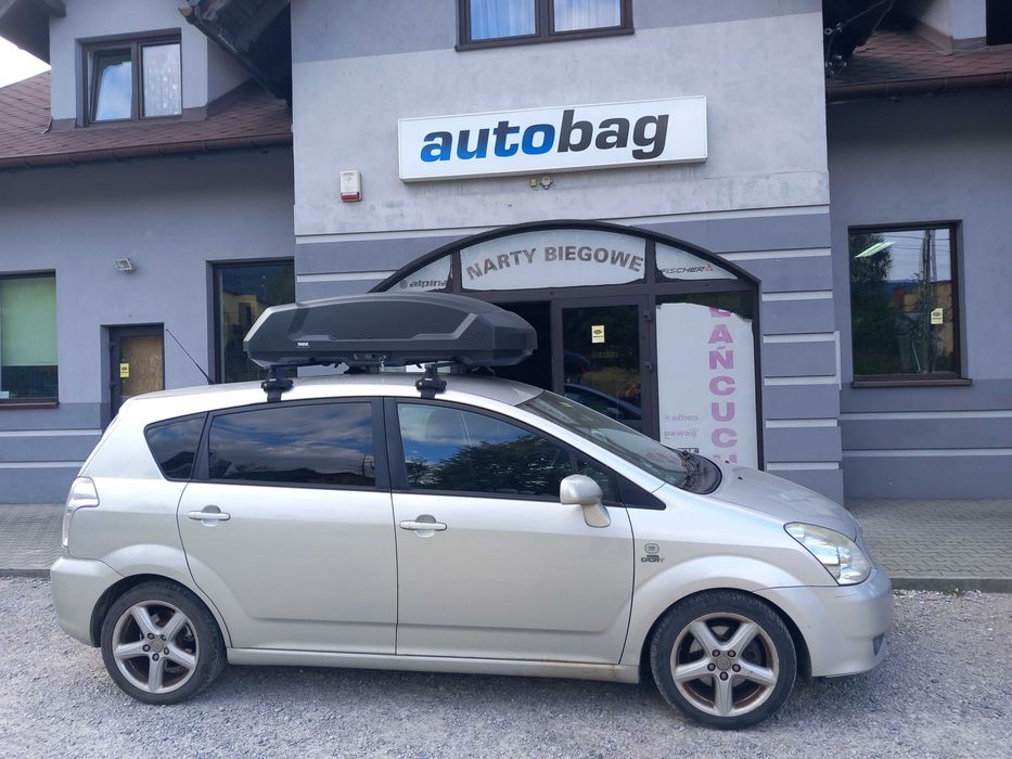 Thule , box dachowy, bagażnik samochodowy, solidny, mocny box w kolorzeantracytowym