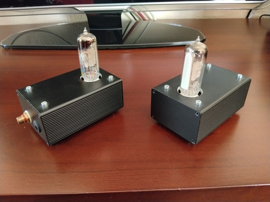 Magic eye válvulas analisador nível de audio