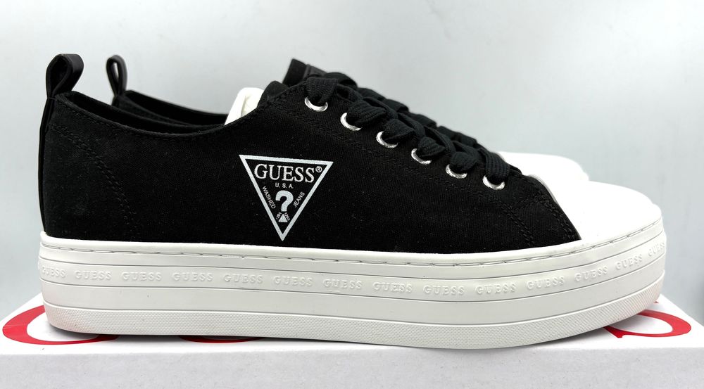 ‼️Nowe oryginalne trampki GUESS Brigs czarne 40 AZ 131 buty damskie