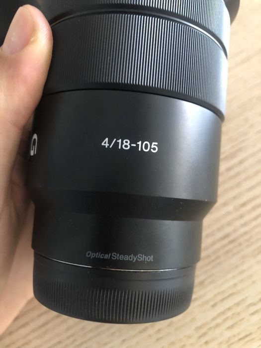 Objetiva Sony E PZ 18-105mm F4 G OSS - Lente com estabilizador