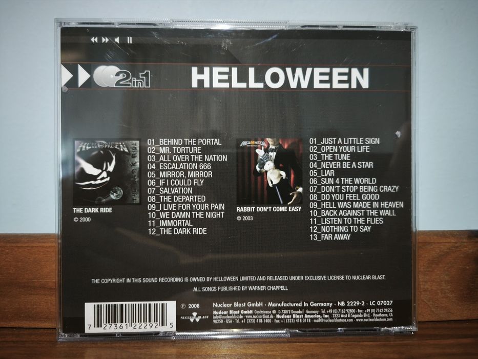 CDs de Metal/Rock HELLOWEEN
