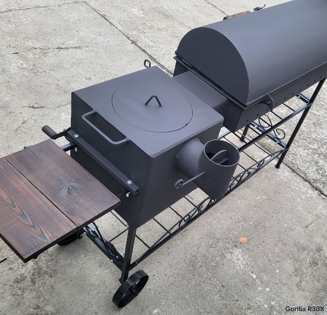 • ВІД ЗАВОДУ! 5мм! Гарантія! Мангал Гриль, Коптильня + Піч під Казан