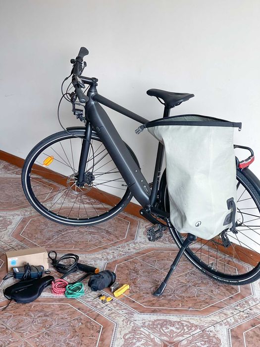 Bicicleta Elétrica Elops Long Distance 500 – Excelente Estado