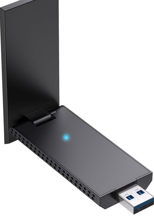 Maxuni AX1800 USB WiFi Adapter do PC, Bezprzewodowy Adapter Sieciowy