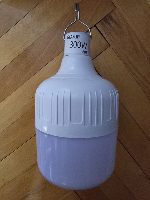 300w LED лампа, аккумуляторная лампочка,портативный фонарь, све