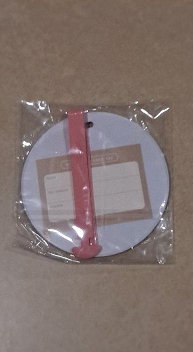 Etiqueta para Mala de Viagem WORLD MAP SELADA