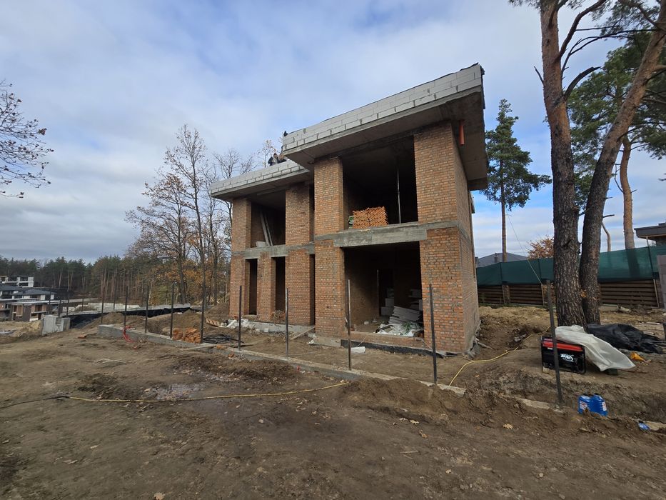 Будинок 290 м2 ліс панорама басейн сауна цоколь містечко с. Ходосівка