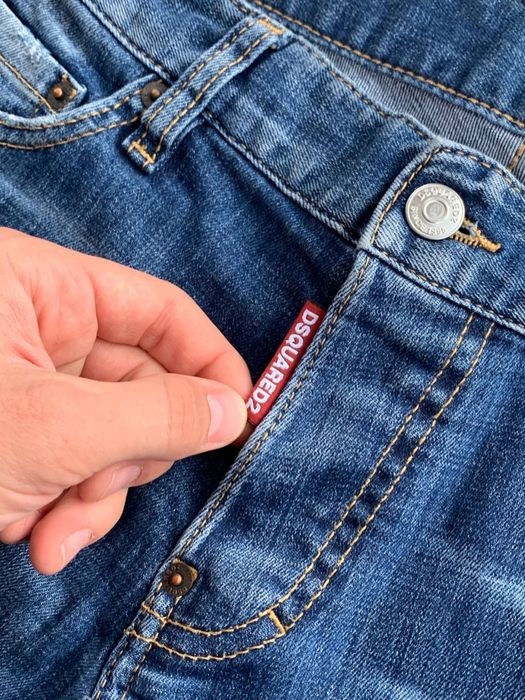 Dżinsy Dsquared2 vintage slim fit jeans