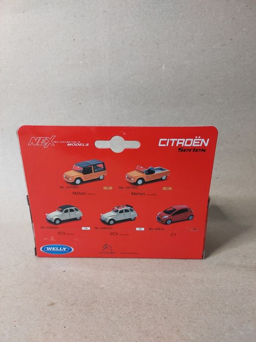Miniatura Citroën 1:43 Welly