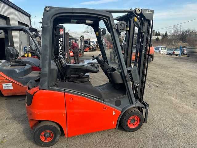 Wózek widłowy Linde H16T EVO, 1,6t, LPG, 2015r Duplex 3,15m przesuw