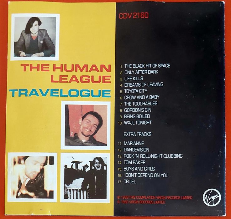 CD Human League - Travelogue
