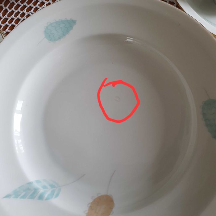 Serwis obiadowy Chodzież sygnowany PRL