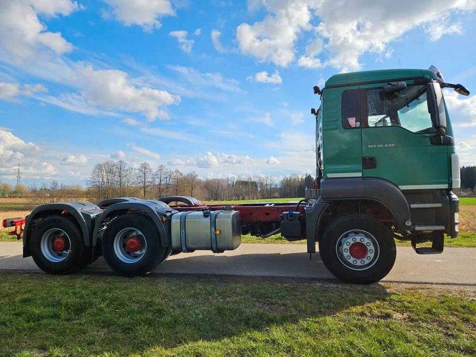 Шасі MAN TGS 26.440 під кран маніпулятор чи лісовоз кузов 5.6м 6х4