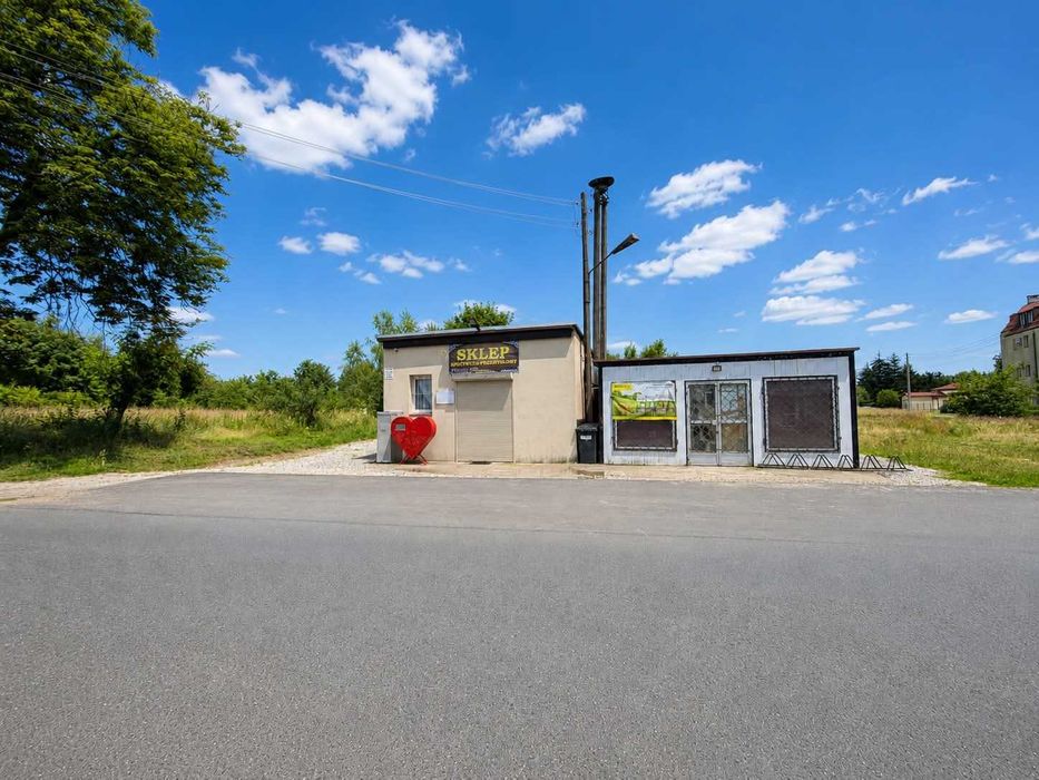 Prywatna działka z pawilonem handlowym - Widok 5