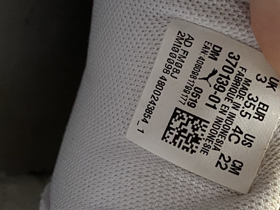 Puma 35,5 Cali Patent buty snickersy damskie