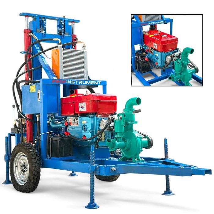 Гідравлічна бурова установка  БМ 200 (буріння свердловин)