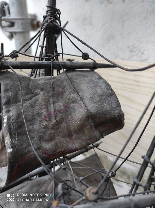 Model statku bardzo stary