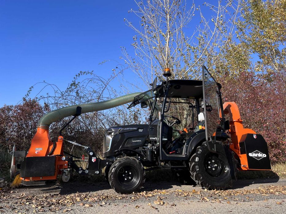 Odkurzacz liści nieczystości komunalny do ciągnika Ssawa Dostawa RATY