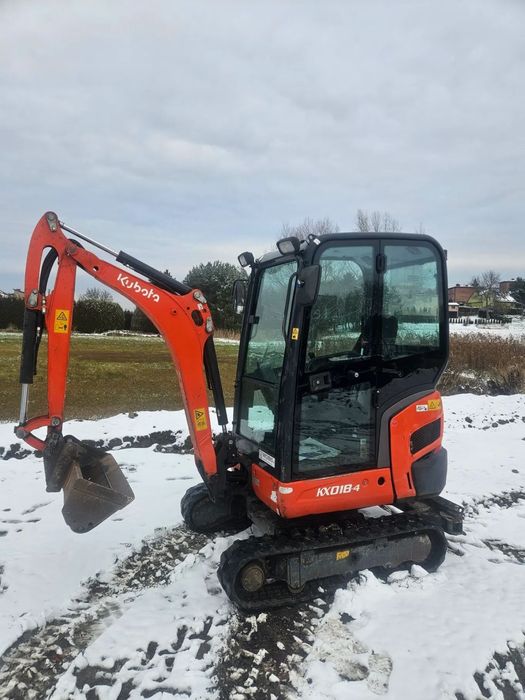 Kubota KX018  Finansowanie nie jcb yanmar bobcat wacker