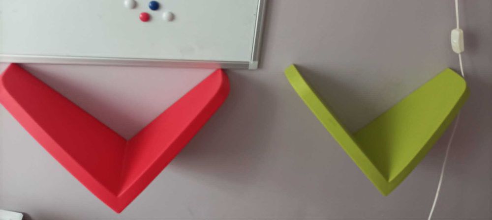 3 półeczki na ścianę z IKEA