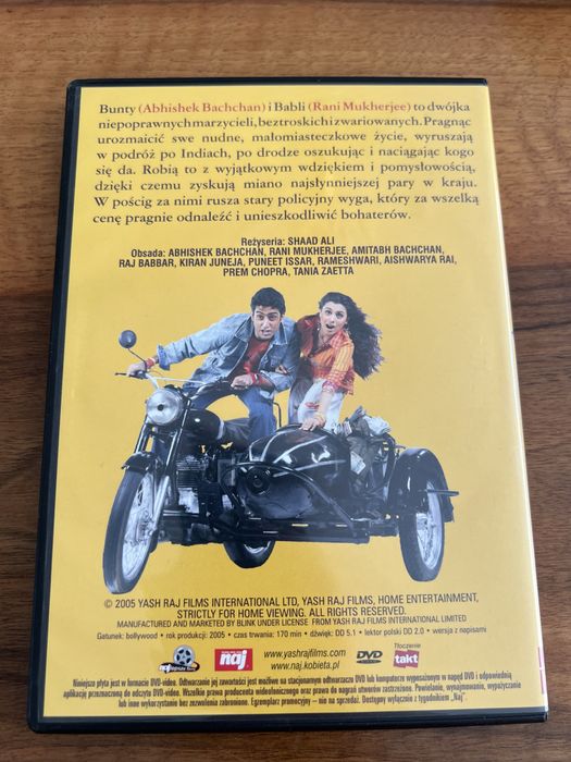Bunty i Babli - Bollywood film DVD