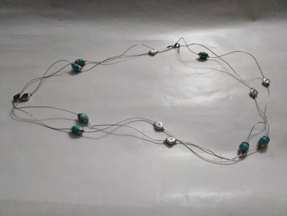 DIA DOS NAMORADOS - Conjunto relógio de pulso e fio de senhora, NOVOS.