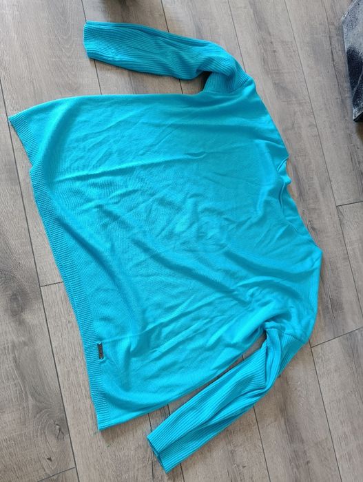 Niebieski sweter sweterek XXL