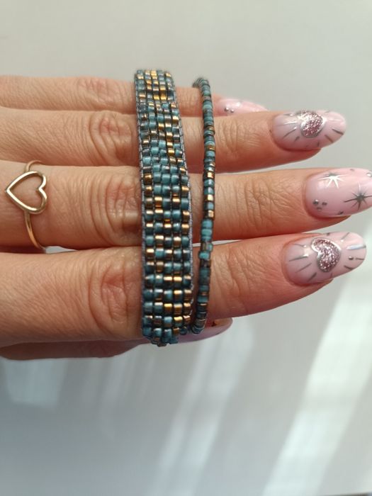 Zestaw dwóch bransoletek