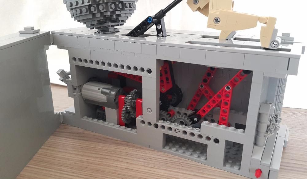 lego Moc Syzyfowe Prace - Sisyphus Kinetic Sculpture  PF