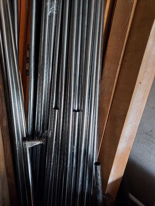 Система Джокер, труба хромированная. Крепеж, фурнитура для труб.