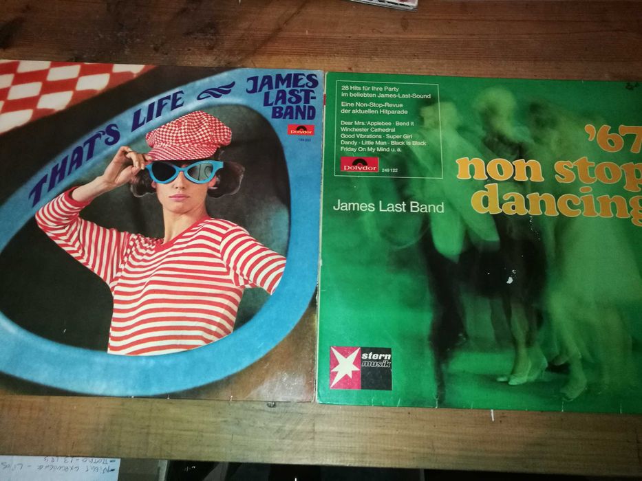 12 discos do JAMES LAST (preços diferentes)