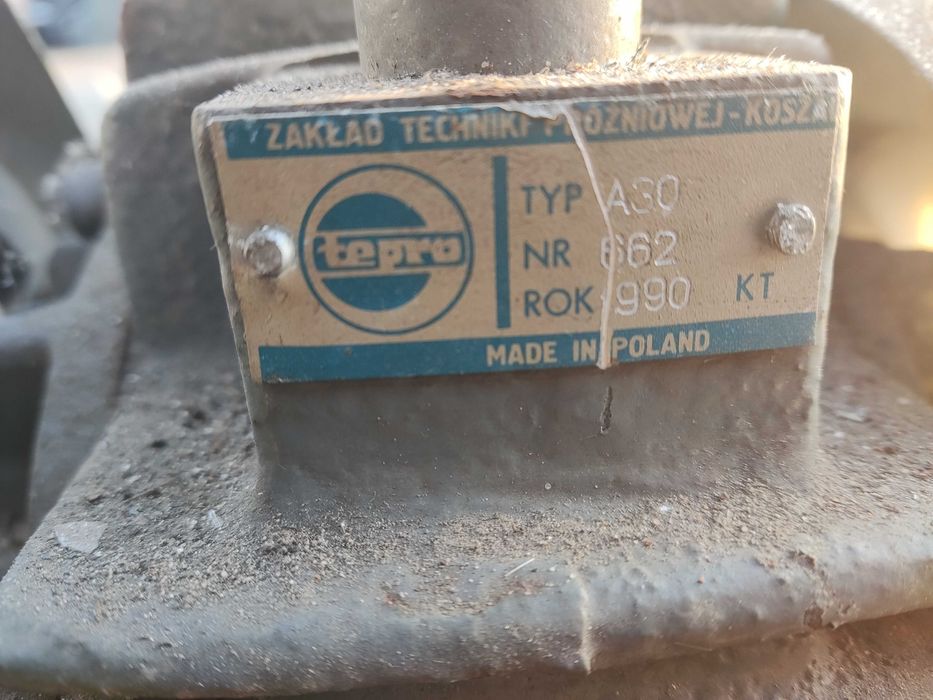 Pompa próżniowa Tepro A30 Silnik 1,8 kw