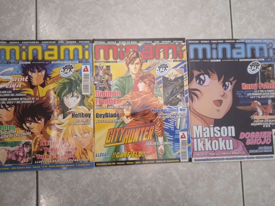 Vendo revistas de BD japonesa Anime/Manga
