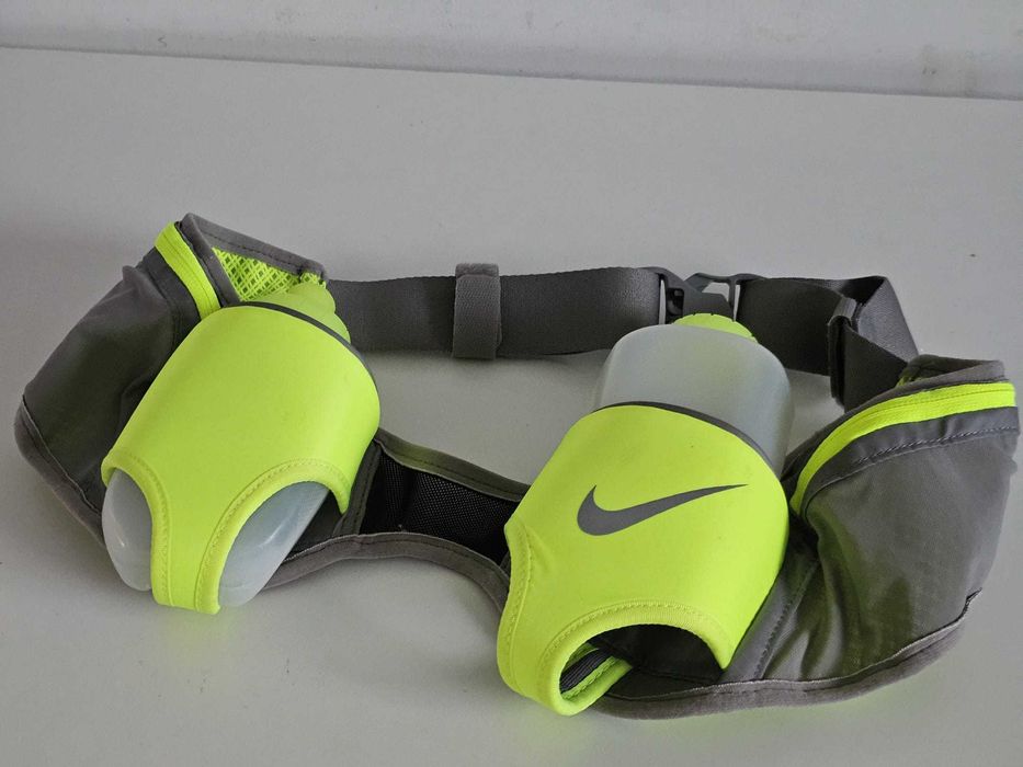 Nike Double Flask Belt pas do biegania z bidonami