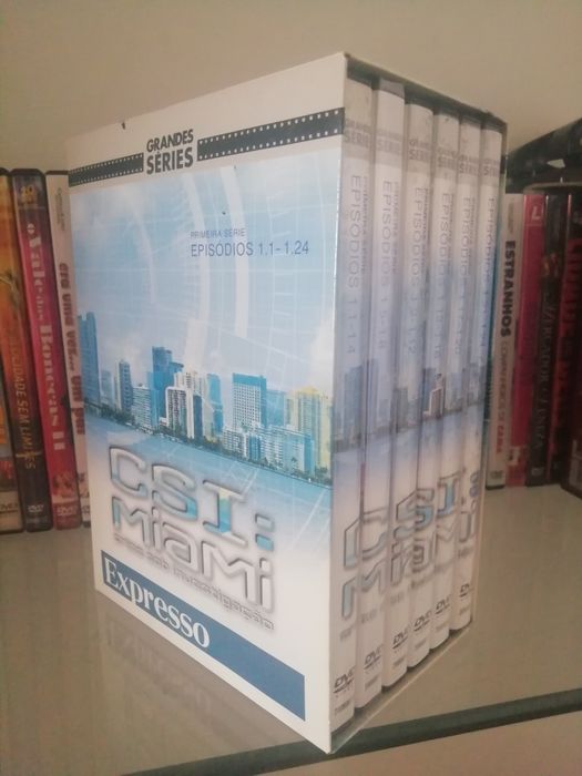 DVDs CSI Miami .