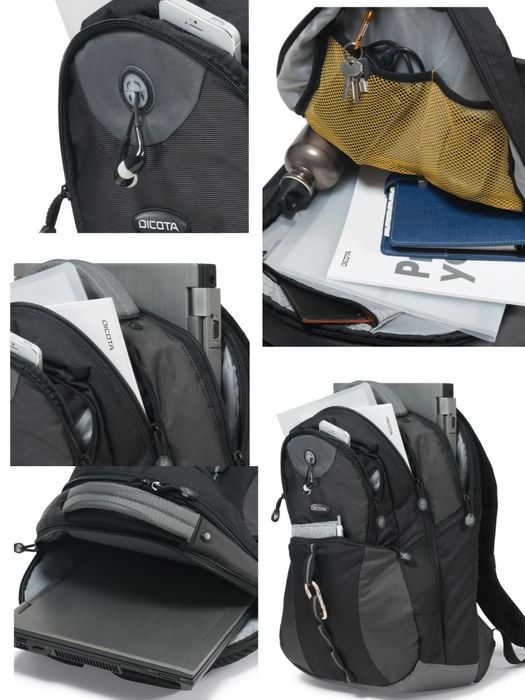 Рюкзак Dicota Mission 17,3" grey