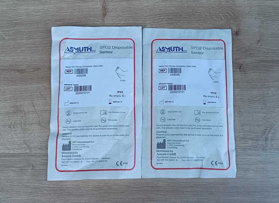 Датчик сатурации одноразовый Nellcor spO2 9pin