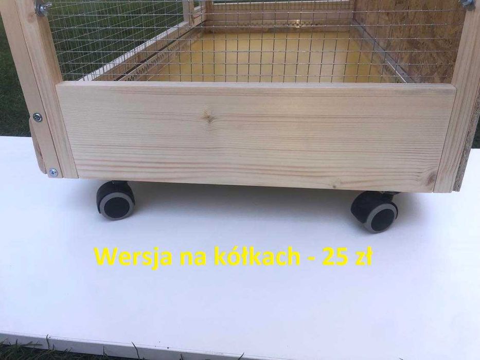 Klatka drewniana dla gryzoni koszatniczki szynszyli