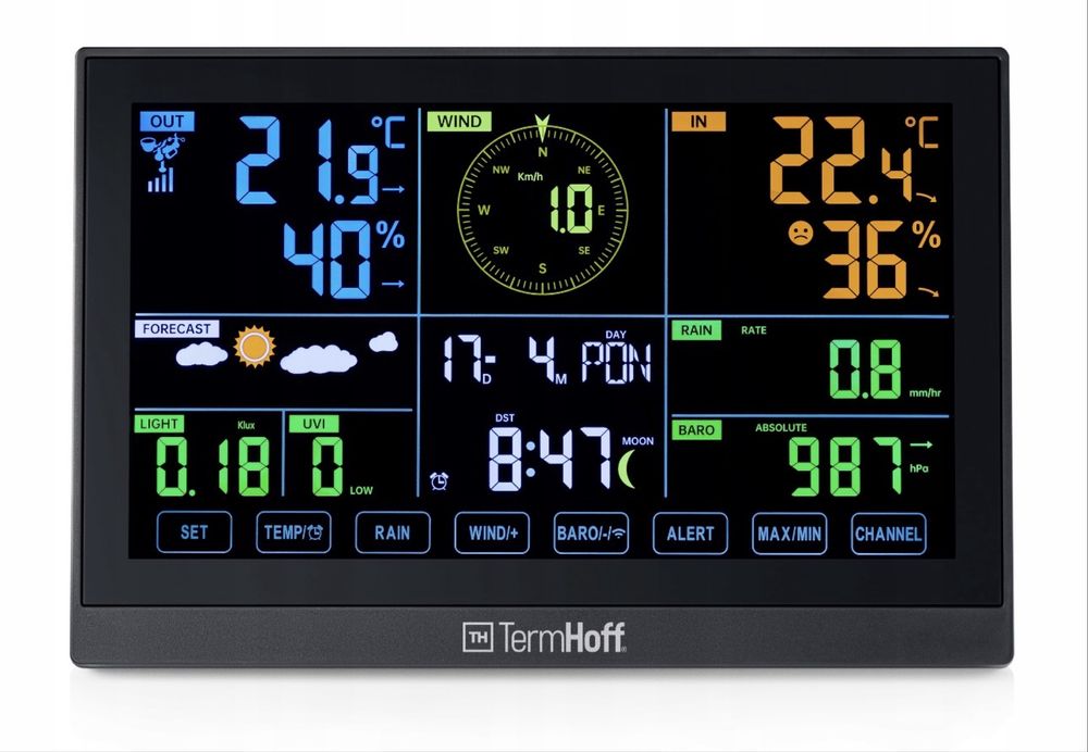 Zewnętrzna Stacja Pogody Meteo 7w1 WiFi WeatherCloud