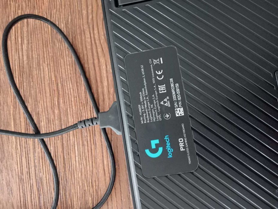 Klawiatura LOGITECH G Pro Czarny używana