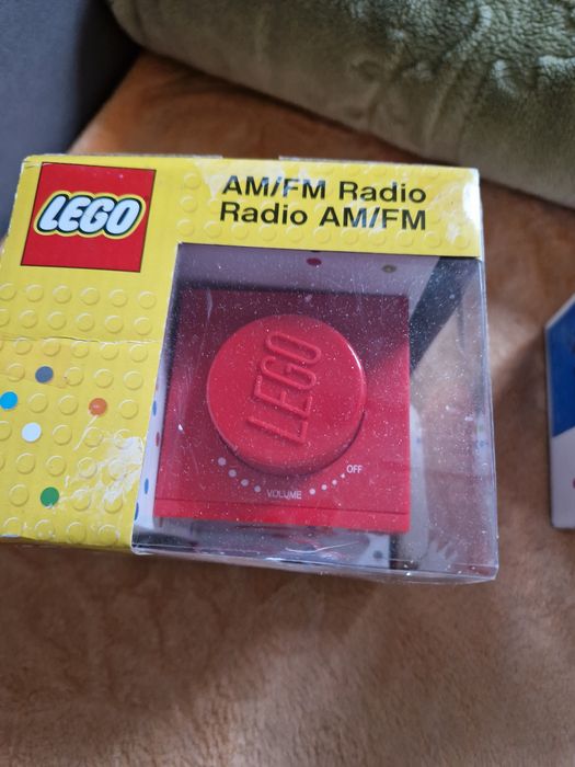 Lego radio FM w ksztalcie klocka