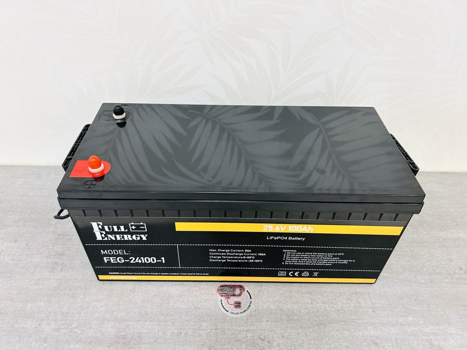 25.6V В‼️100Аh LiFePo4 акумулятор для інвертора літій залізо фосфатний