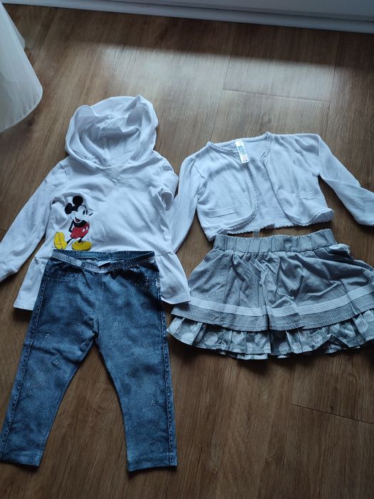 Zestaw, komplet, Levi's, Mayoral, Coccodrillo r. 80