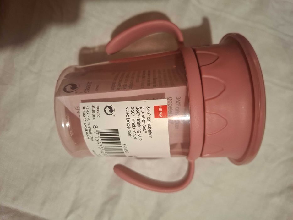 Склянка-непроливайка 360° Hema 9m+