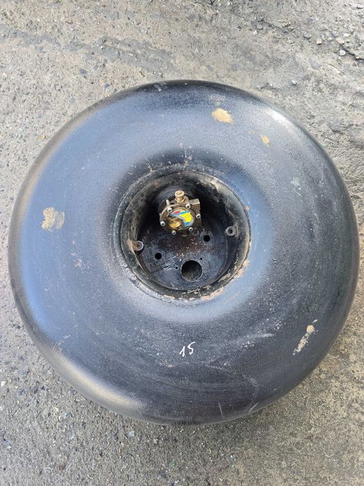 баллон газовый-бублик,под запаску 42л. не просроченный