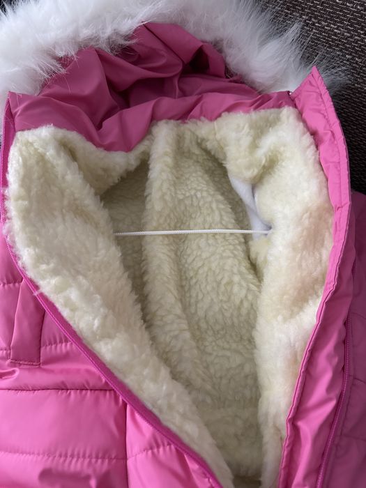 Зимовий комбінезон для дівчинки 62-68 розмір